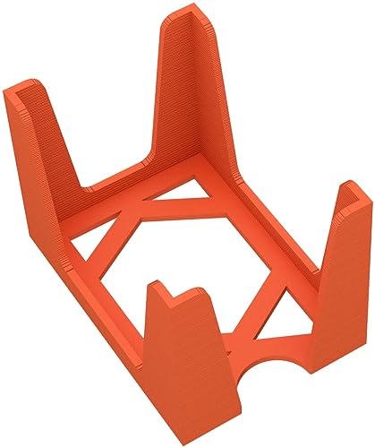 Feldherr Kartenhalter für Spielkarten in Mini American Board Game Size - 150 Karten - 1 Fach, Farbe:Orange von Feldherr