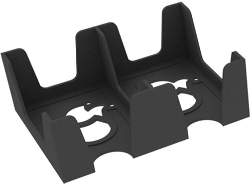 Feldherr Kartenhalter kompatibel mit Canasta - 2 Fächer - 220 Karten - Praktische Sortierhilfe zum Organisieren deiner Spielkarten auf dem Spieltisch, Farbe:Schwarz Feldherr Kartenhalter kompatibel mit Canasta - 2 Fächer - 220 Karten - Praktische Sortierhilfe zum Organisieren deiner Spielkarten auf dem Spieltisch, Farbe:Schwarz von Feldherr
