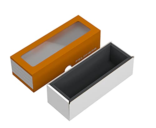 Feldherr Sichtlagerbox MTLB170 160 x 60 x 50 mm für Modelleisenbahnen, Loks und Fahrzeuge, Farbe:Orange, Anzahl:20 Stück von Feldherr