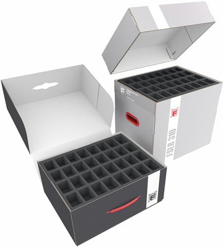 Feldherr Lagerbox-Set kompatibel mit Zombicide: White Death - Frozen Fortress Pledge - Schutz für Miniaturen + Spielmaterial - kompakt organisiert - sicher transportiert Feldherr Lagerbox-Set kompatibel mit Zombicide: White Death - Frozen Fortress Pledge - Schutz für Miniaturen + Spielmaterial - kompakt organisiert - sicher transportiert von Feldherr