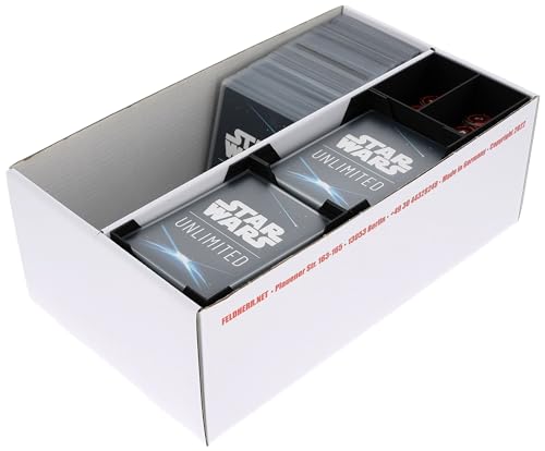 Feldherr Lagerbox TCHS105 + Organizer Inserts kompatibel mit Star Wars: Unlimited - 1360 Karten + Spielmaterial, Farbe:Katzen von Feldherr