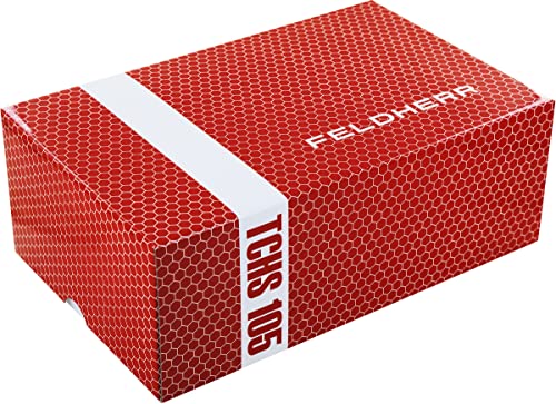 Feldherr Lagerbox TCHS105 + Token Trays kompatibel mit Lorcana - 1300 Karten + Spielmaterial, Farbe:Feldherr Rot von Feldherr
