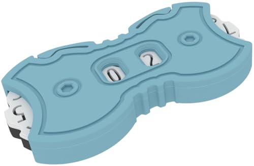 Feldherr Lebenspunktezähler - 0-99 Punkte - Kompakter Dial Counter für Brett-, Karten- und Rollenspiele - Präzises Tracking, Farbe:Blueberry 100% Recycling von Feldherr