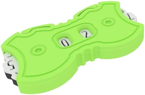 Feldherr Lebenspunktezähler - 0-99 Punkte - Kompakter Dial Counter für Brett-, Karten- und Rollenspiele - Präzises Tracking, Farbe:Grün von Feldherr