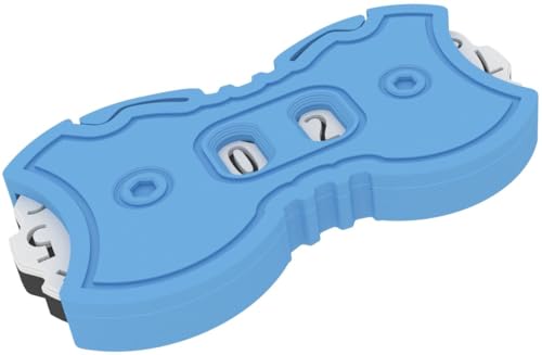 Feldherr Lebenspunktezähler - 0-99 Punkte - Kompakter Dial Counter für Brett-, Karten- und Rollenspiele - Präzises Tracking, Farbe:Himmelblau von Feldherr