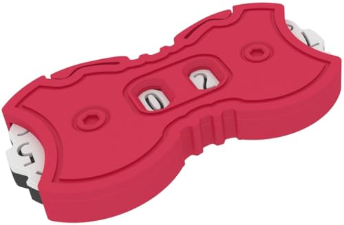 Feldherr Lebenspunktezähler - 0-99 Punkte - Kompakter Dial Counter für Brett-, Karten- und Rollenspiele - Präzises Tracking, Farbe:Magenta von Feldherr