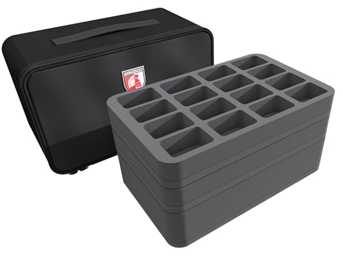 Feldherr MINI Plus Tasche kompatibel mit Warmaster - Transport- und Aufbewahrungslösung für Miniaturen - Schutz, Organisation, Transport von Feldherr