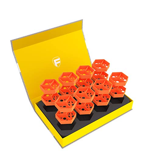 Feldherr Magnetbox gelb für Token und kleinteiliges Spielmaterial von Feldherr