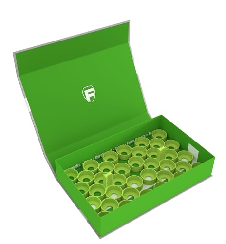 Feldherr Magnetbox grün kompatibel mit 36 Citadel Farbtöpfchen (12 ml), Farbe:Grün von Feldherr