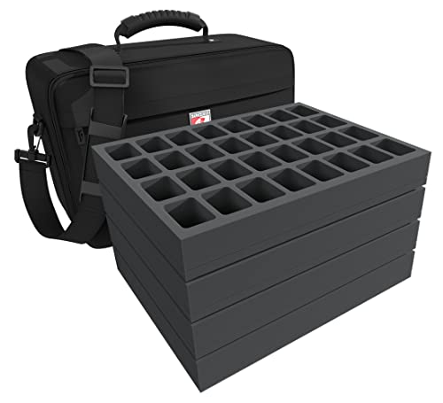 Feldherr Maxi Tasche kompatibel mit 128 Citadel Farbtöpfchen (12 ml / 18 ml / 24 ml) von Feldherr