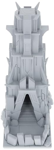 Feldherr Monolith Würfelturm - 24 cm hoch - für Rollenspiele und Tabletop - gedruckt aus PLA in Deutschland - ideal für Warhammer DND Dungeons and Dragons und Brettspiele, Farbe:Grau von Feldherr