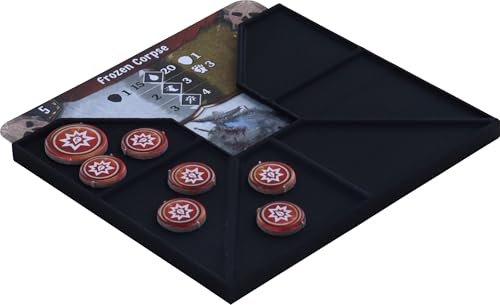 Feldherr Monsterwerte Hülle aus Kunststoff kompatibel mit Gloomhaven + Frosthaven + Gloomhaven: Die Pranken des Löwen Feldherr Monsterwerte Hülle aus Kunststoff kompatibel mit Gloomhaven + Frosthaven + Gloomhaven: Die Pranken des Löwen von Feldherr
