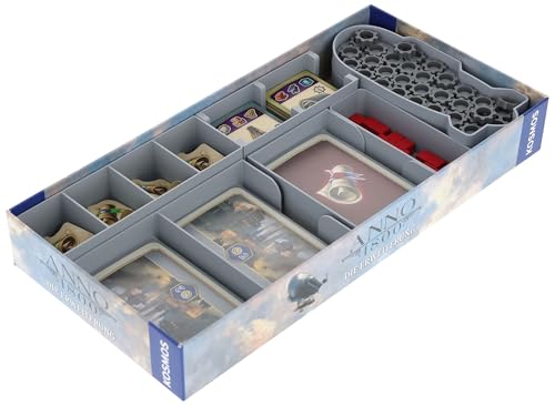 Feldherr Organizer Insert kompatibel mit Anno 1800: Die Erweiterung - Insert für die Brettspielbox - Leichteres Sortieren - Schnellerer Spielaufbau - Besseres Spielerlebnis Feldherr Organizer Insert kompatibel mit Anno 1800: Die Erweiterung - Insert für die Brettspielbox - Leichteres Sortieren - Schnellerer Spielaufbau - Besseres Spielerlebnis von Feldherr