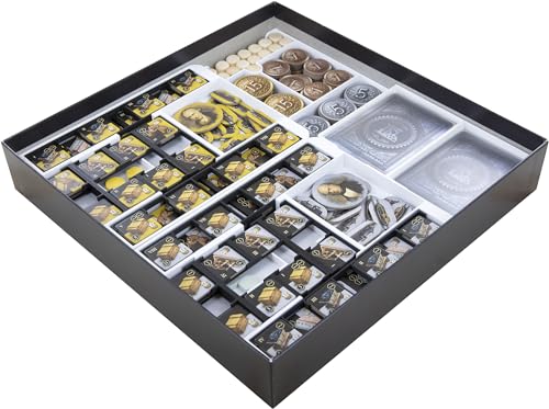 Feldherr Organizer Insert kompatibel mit Brass: Birmingham - Grundspielbox - Sortiereinsatz + Spielhilfe für schnelleren Aufbau und besseres Spielerlebnis Feldherr Organizer Insert kompatibel mit Brass: Birmingham - Grundspielbox - Sortiereinsatz + Spielhilfe für schnelleren Aufbau und besseres Spielerlebnis von Feldherr