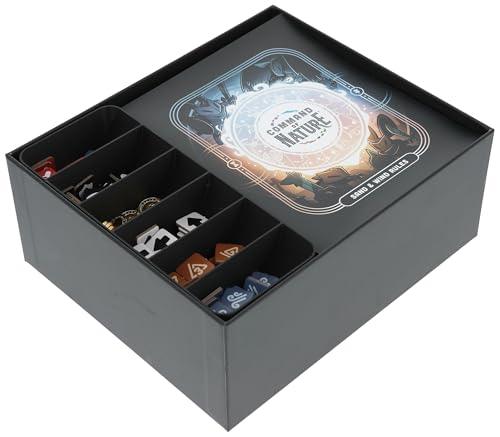 Feldherr Organizer Insert kompatibel mit Command of Nature Exclusive English Kickstarter Edition - Brettspiel Insert - Leichteres Sortieren - Schnellerer Spielaufbau - Besseres Spielerlebnis von Feldherr
