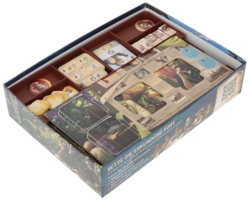 Feldherr Organizer Insert kompatibel mit Die Verlorenen Ruinen von Arnak: Die verschollene Expedition - Brettspielbox - Sortiere alle Inhalte der Erweiterung Feldherr Organizer Insert kompatibel mit Die Verlorenen Ruinen von Arnak: Die verschollene Expedition - Brettspielbox - Sortiere alle Inhalte der Erweiterung von Feldherr