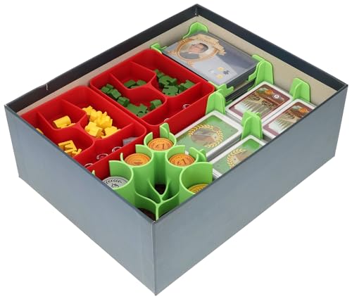 Feldherr Organizer Insert kompatibel mit Viticulture: Essential Edition - Grundspielbox - Sorter mit Spielertrays für Zubehör und einen schnellen Spielaufbau Feldherr Organizer Insert kompatibel mit Viticulture: Essential Edition - Grundspielbox - Sorter mit Spielertrays für Zubehör und einen schnellen Spielaufbau von Feldherr