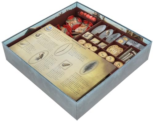 Feldherr Organizer kompatibel mit Die Legenden von Andor: Das Ferne Land - Insert für Brettspielbox - Sortierter Spielaufbau - Schnell griffbereit von Feldherr