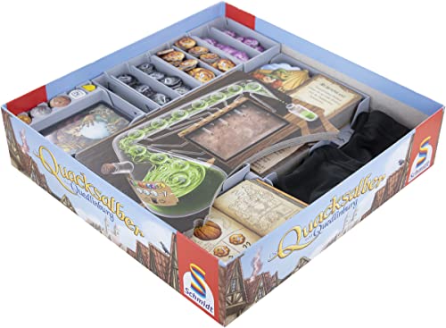 Feldherr Organizer kompatibel mit Die Quacksalber von Quedlinburg + Die Kräuterhexen + Die Alchemisten - Grundspielbox Feldherr Organizer kompatibel mit Die Quacksalber von Quedlinburg + Die Kräuterhexen + Die Alchemisten - Grundspielbox von Feldherr