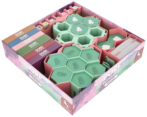 Feldherr Organizer kompatibel mit Dorfromantik: Sakura - Insert für Brettspielbox + 20 Plättchenhalter als Spielhilfe - Ordnung in der Box - mehr Übersicht - schnellerer Spielaufbau Feldherr Organizer kompatibel mit Dorfromantik: Sakura - Insert für Brettspielbox + 20 Plättchenhalter als Spielhilfe - Ordnung in der Box - mehr Übersicht - schnellerer Spielaufbau von Feldherr