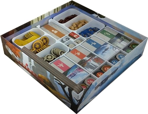 Feldherr Organizer kompatibel mit IKI - Grundspielbox - Sortiereinsatz zum Sortieren und Organisieren von Meeples, Karten + kleinteiligem Zubehör Feldherr Organizer kompatibel mit IKI - Grundspielbox - Sortiereinsatz zum Sortieren und Organisieren von Meeples, Karten + kleinteiligem Zubehör von Feldherr