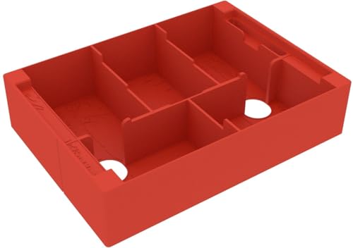 Feldherr Organizer kompatibel mit Mischwald + Alpin + zusätzliche Erweiterungen - Insert für die Grundspielbox - Leichteres Sortieren - Schnellerer Spielaufbau - 3D146Set, Farbe:Kirschrot Feldherr Organizer kompatibel mit Mischwald + Alpin + zusätzliche Erweiterungen - Insert für die Grundspielbox - Leichteres Sortieren - Schnellerer Spielaufbau - 3D146Set, Farbe:Kirschrot von Feldherr