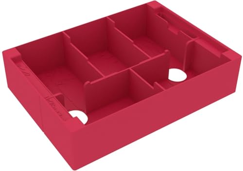 Feldherr Organizer kompatibel mit Mischwald + Alpin + zusätzliche Erweiterungen - Insert für die Grundspielbox - Leichteres Sortieren - Schnellerer Spielaufbau - 3D146Set, Farbe:Magenta Feldherr Organizer kompatibel mit Mischwald + Alpin + zusätzliche Erweiterungen - Insert für die Grundspielbox - Leichteres Sortieren - Schnellerer Spielaufbau - 3D146Set, Farbe:Magenta von Feldherr