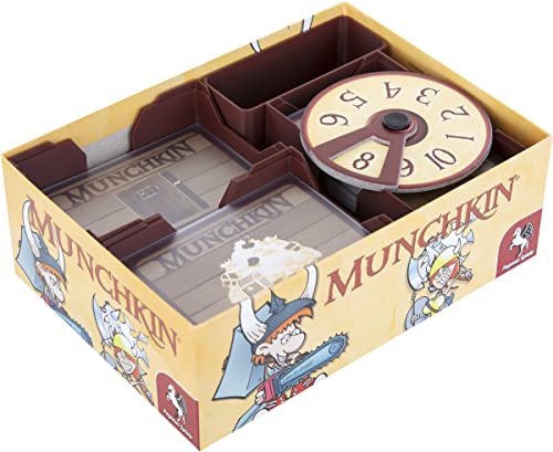 Feldherr Organizer kompatibel mit Munchkin 1 + 2: Zweite Edition (2017) - Brettspielbox von Feldherr