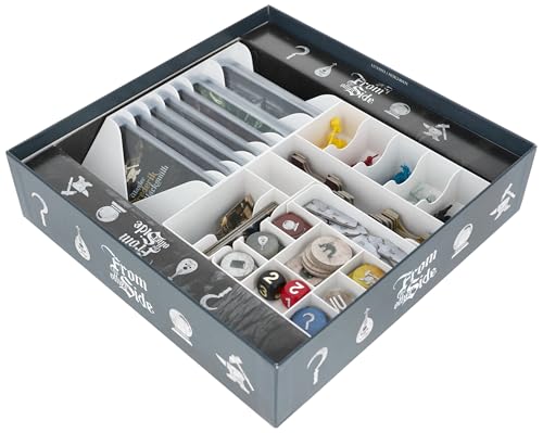 Feldherr Organizer kompatibel mit from The Other Side - Insert für Grundspielbox mit Kartenhalter und Tokentray - Besser Sortiert - Schnellerer Spielaufbau Feldherr Organizer kompatibel mit from The Other Side - Insert für Grundspielbox mit Kartenhalter und Tokentray - Besser Sortiert - Schnellerer Spielaufbau von Feldherr