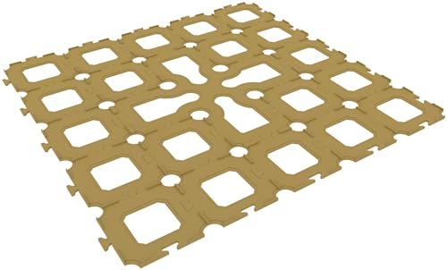 Feldherr Plättchen-Halter Set kompatibel mit Undergrove - Strukturierte Auslage der Mushroom Tiles - kein Verrutschen, inkl. Starting Tile + Token-Aussparungen, Farbe:Gold Feldherr Plättchen-Halter Set kompatibel mit Undergrove - Strukturierte Auslage der Mushroom Tiles - kein Verrutschen, inkl. Starting Tile + Token-Aussparungen, Farbe:Gold von Feldherr