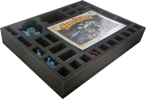 Feldherr Schaumstoff-Set + Kartenhalter kompatibel HeroQuest (2021): Der eisige Schrecken - Grundspielbox von Feldherr