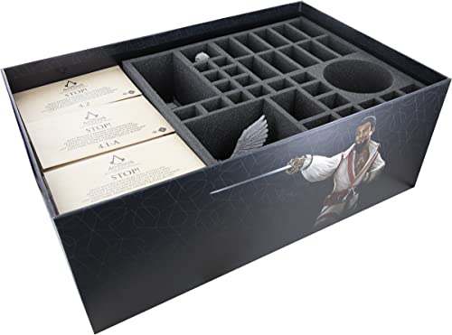 Feldherr Schaumstoff-Set + Organizer kompatibel mit Assassin's Creed: Brotherhood of Venice - Grundspielbox von Feldherr