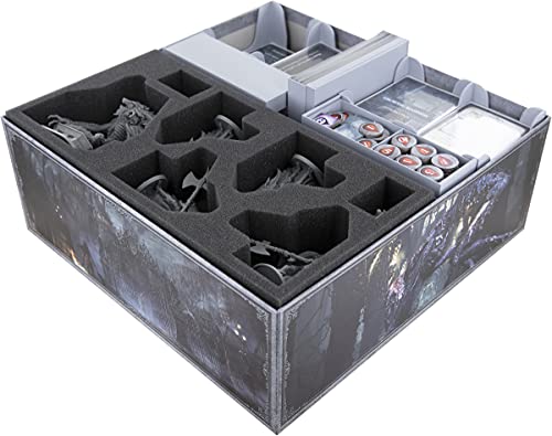Feldherr Schaumstoff-Set + Organizer kompatibel mit Bloodborne: Das Brettspiel - Grundspielbox von Feldherr