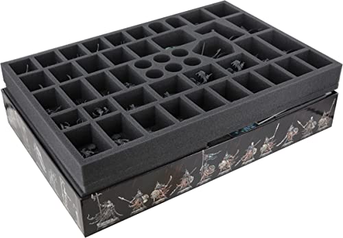 Feldherr Schaumstoff-Set + Organizer kompatibel mit Warhammer Quest: Die verfluchte Stadt - Brettspielbox Feldherr Schaumstoff-Set + Organizer kompatibel mit Warhammer Quest: Die verfluchte Stadt - Brettspielbox von Feldherr