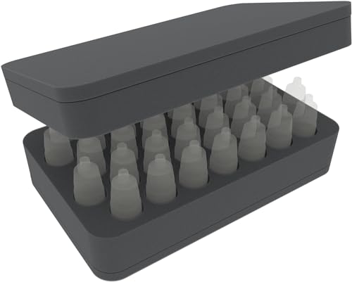Feldherr Schaumstoff-Set für 37 Farbfläschchen - stehend Feldherr Schaumstoff-Set für 37 Farbfläschchen - stehend von Feldherr