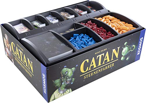 Feldherr Schaumstoff-Set kompatibel mit Catan: Sternenfahrer - Brettspielbox von Feldherr