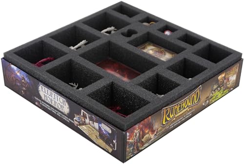 Feldherr Schaumstoff-Set kompatibel mit Descent: Reise ins Dunkel 2. Edition - Rostende Ketten Brettspielbox von Feldherr