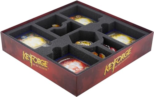 Feldherr Schaumstoff-Set kompatibel mit KeyForge: Ruf der Archonten - Starterbox von Feldherr