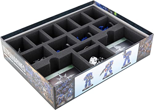 Feldherr Schaumstoff-Set kompatibel mit Space Marine Adventures: Tödlicher Countdown - Brettspielbox von Feldherr