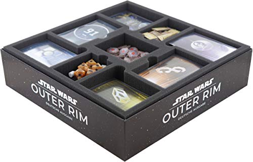 Feldherr Schaumstoff-Set kompatibel mit Star Wars: Outer Rim - Brettspielbox von Feldherr