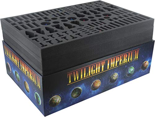 Feldherr Schaumstoff-Set kompatibel mit Twilight Imperium 4. Edition - Brettspielbox von Feldherr