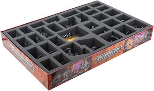 Feldherr Schaumstoff-Set kompatibel mit Warhammer Quest Shadows Over Hammerhal Box von Feldherr
