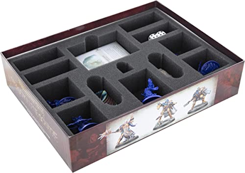 Feldherr Schaumstoff-Set kompatibel mit Warhammer Quest: Verschollene Schätze - Grundspielbox von Feldherr
