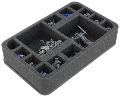 Feldherr Schaumstoffeinlage kompatibel mit Blood Angels - 14 Fächer - Bis zu 14 Miniaturen der Blood Angels sicher aufbewahren und transportieren - HS060A085 Feldherr Schaumstoffeinlage kompatibel mit Blood Angels - 14 Fächer - Bis zu 14 Miniaturen der Blood Angels sicher aufbewahren und transportieren - HS060A085 von Feldherr
