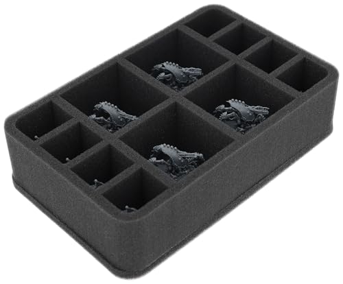 Feldherr Schaumstoffeinlage kompatibel mit Legions Imperialis - 12 Fächer - Bis zu 12 Miniaturen von Legions Imperialis sicher aufbewahren und transportieren - HS070A064 Feldherr Schaumstoffeinlage kompatibel mit Legions Imperialis - 12 Fächer - Bis zu 12 Miniaturen von Legions Imperialis sicher aufbewahren und transportieren - HS070A064 von Feldherr