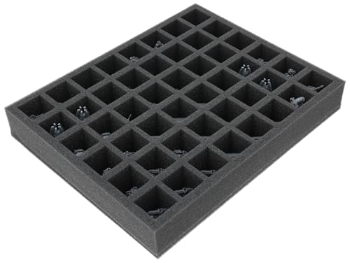 Feldherr Schaumstoffeinlage kompatibel mit Legions Imperialis - 48 Fächer - Bis zu 48 Miniaturen von Legions Imperialis sicher aufbewahren und transportieren - FS050A128 Feldherr Schaumstoffeinlage kompatibel mit Legions Imperialis - 48 Fächer - Bis zu 48 Miniaturen von Legions Imperialis sicher aufbewahren und transportieren - FS050A128 von Feldherr