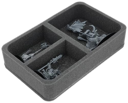 Feldherr Schaumstoffeinlage kompatibel mit Warhammer Age of Sigmar: Ogor Mawtribes - Bis zu 3 Miniaturen sicher aufbewahren und transportieren - HS060A084 Feldherr Schaumstoffeinlage kompatibel mit Warhammer Age of Sigmar: Ogor Mawtribes - Bis zu 3 Miniaturen sicher aufbewahren und transportieren - HS060A084 von Feldherr