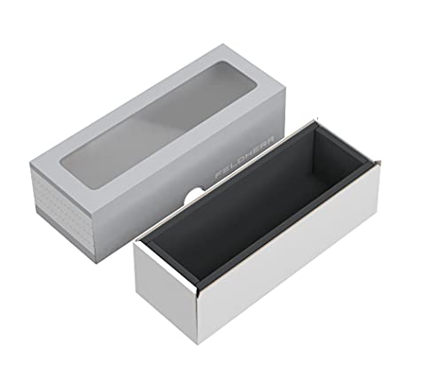 Feldherr Sichtlagerbox MTLB170 160 x 60 x 50 mm für Modelleisenbahnen, Loks und Fahrzeuge, Farbe:Grau, Anzahl:1 Stück von Feldherr