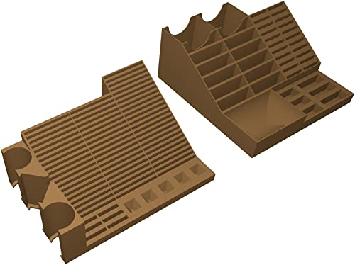 Feldherr Spielleiter Dashboard-Set kompatibel mit Villen des Wahnsinns Zweite Edition, Farbe:Gold von Feldherr