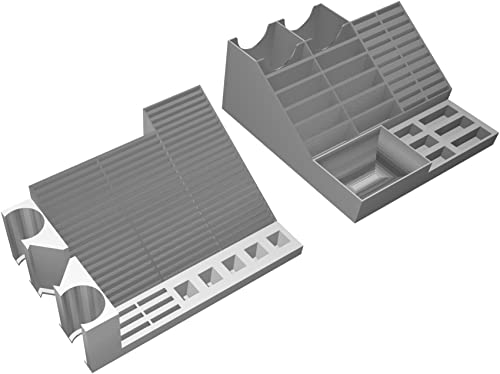 Feldherr Spielleiter Dashboard-Set kompatibel mit Villen des Wahnsinns Zweite Edition, Farbe:Grau von Feldherr